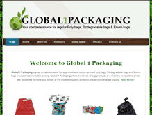 Tablet Screenshot of global1packaging.ca